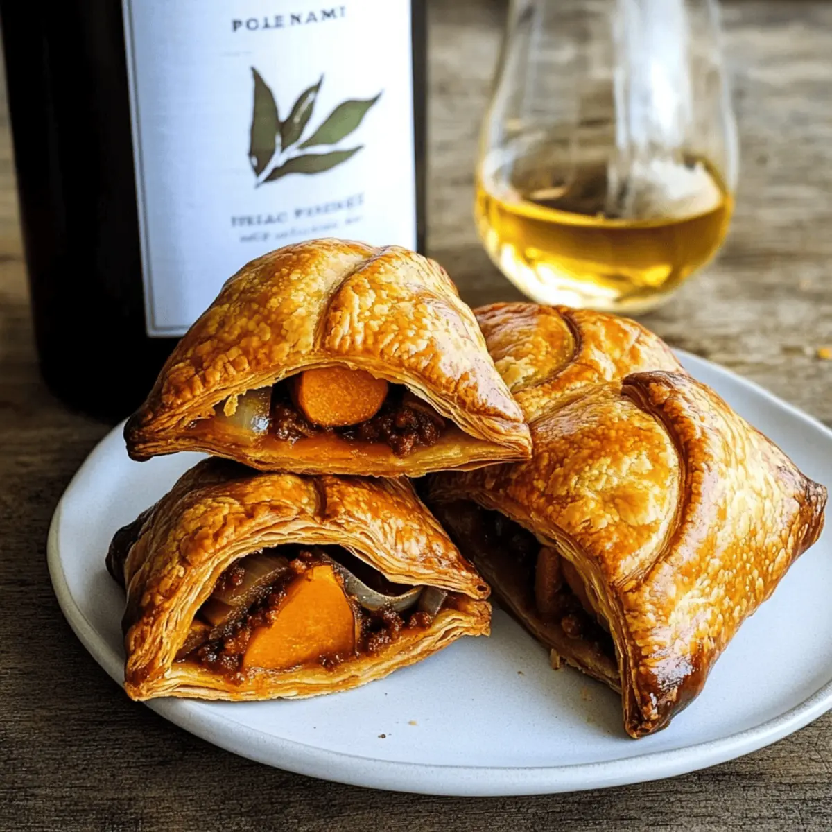 Delicious Chorizo, Pumpkin and Caramelised Onion Hand-Pies