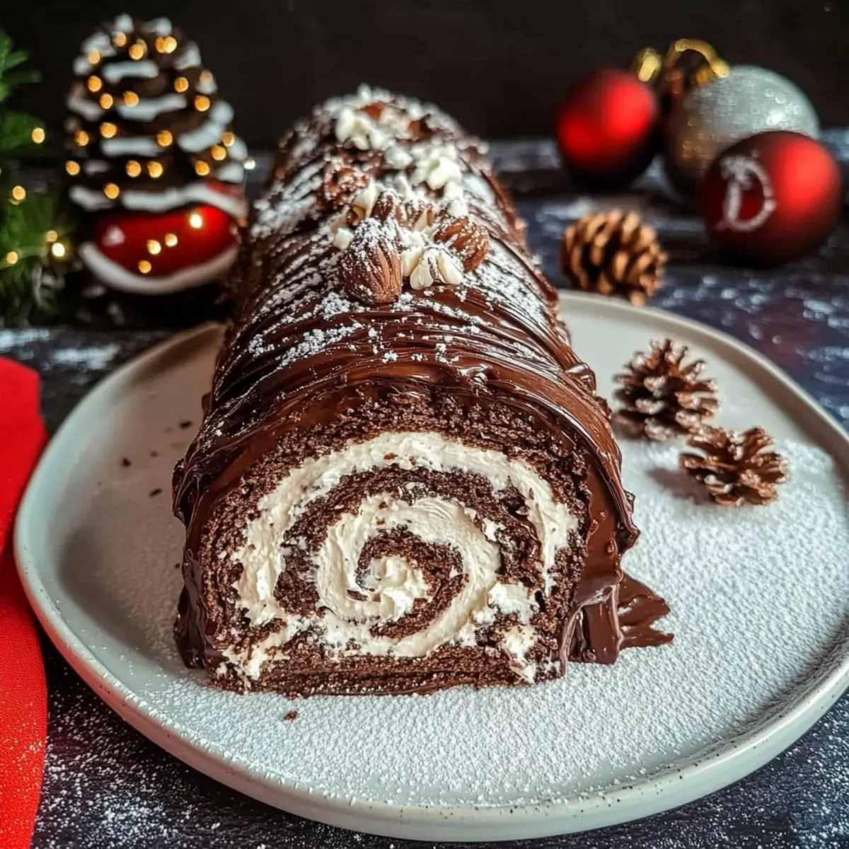 Irresistible Baileys Yule Log to Sweeten Your Holidays