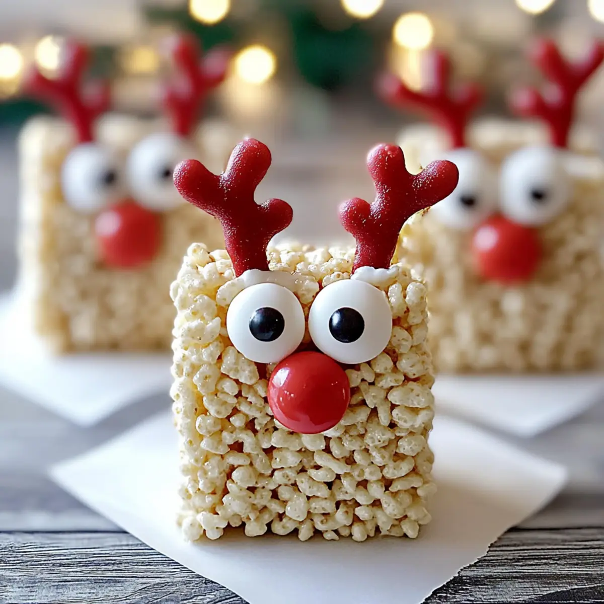 Festive Reindeer Rice Krispies: A Fun No-Bake Treat