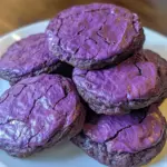 30-Minute Ube Brownie Cookies