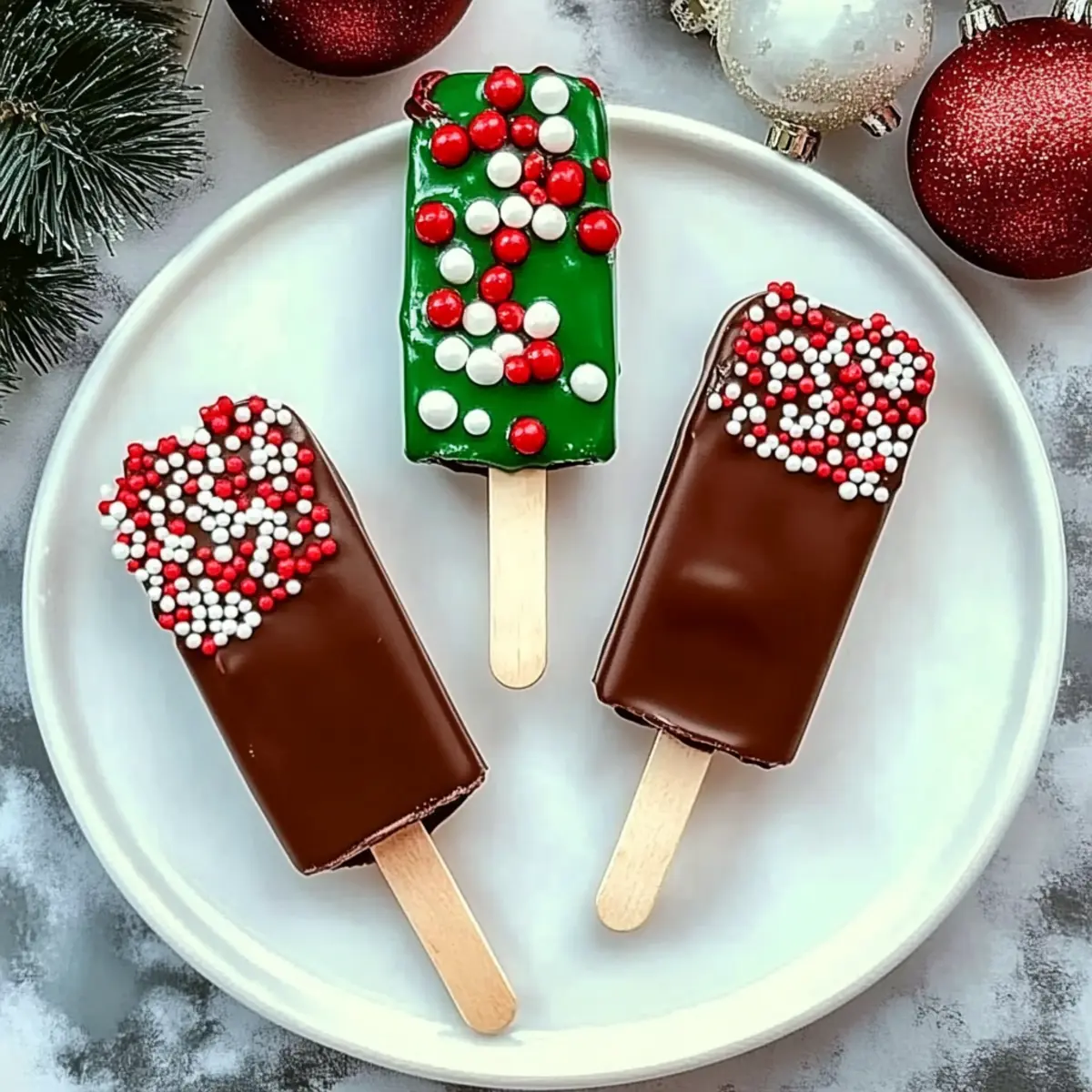 Irresistible Christmas Cakesicles: Easy, Festive, and Fun!
