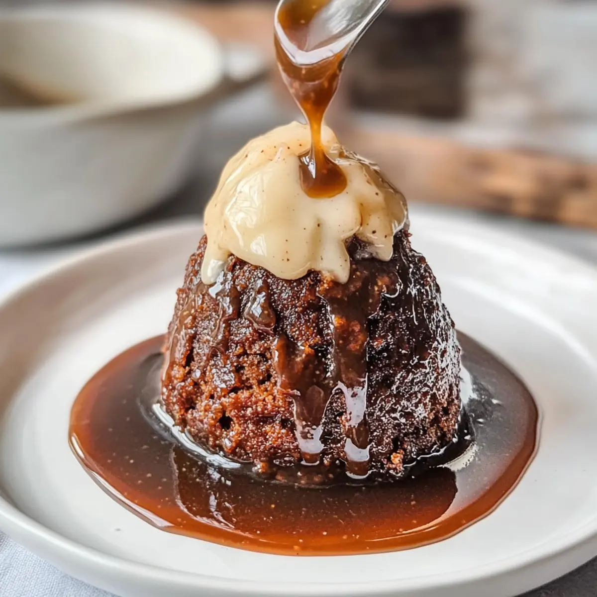 Delight in Christmas Sticky Toffee Pudding: A Vegan Twist