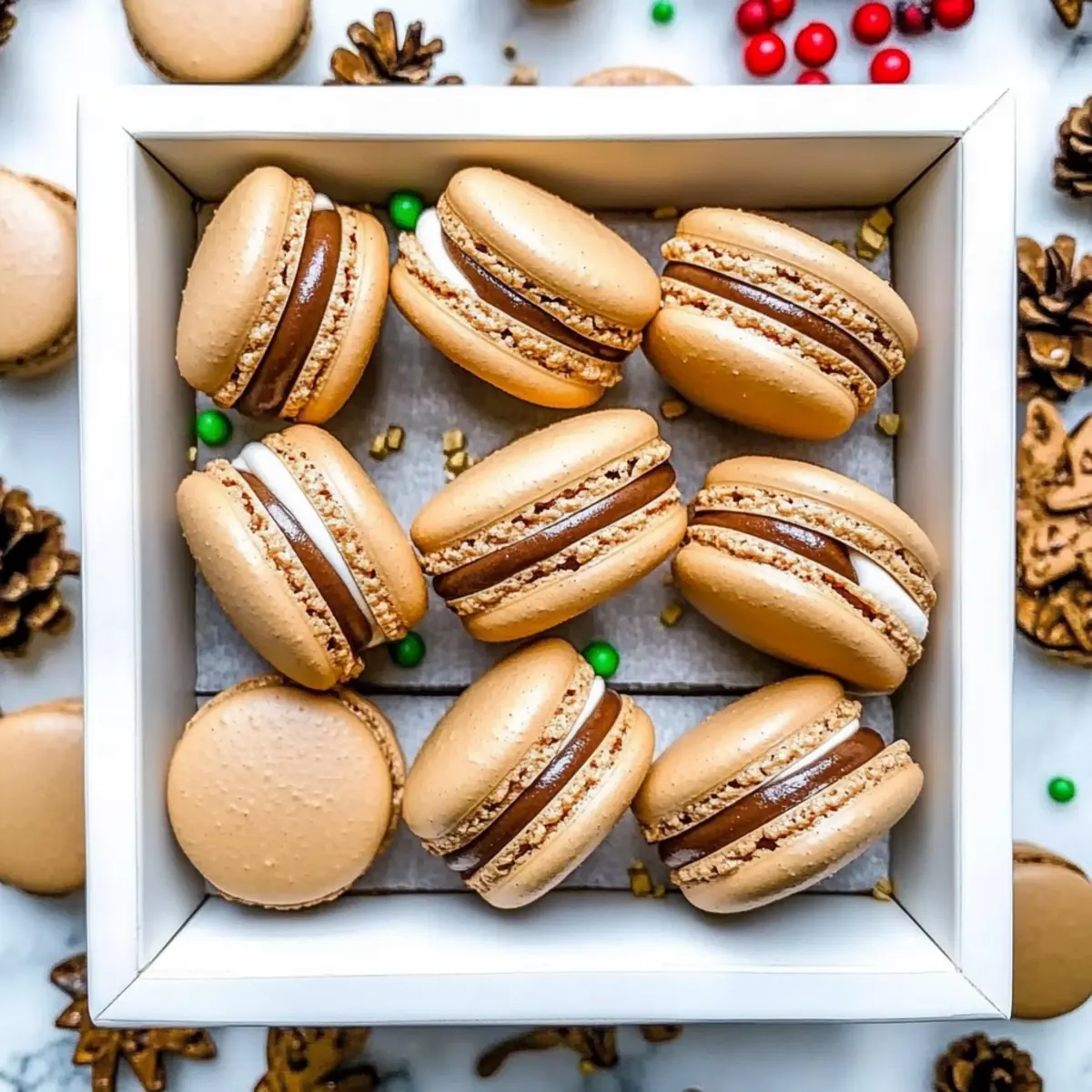 Gingerbread Macarons: A Festive Treat to Sweeten Your Holidays