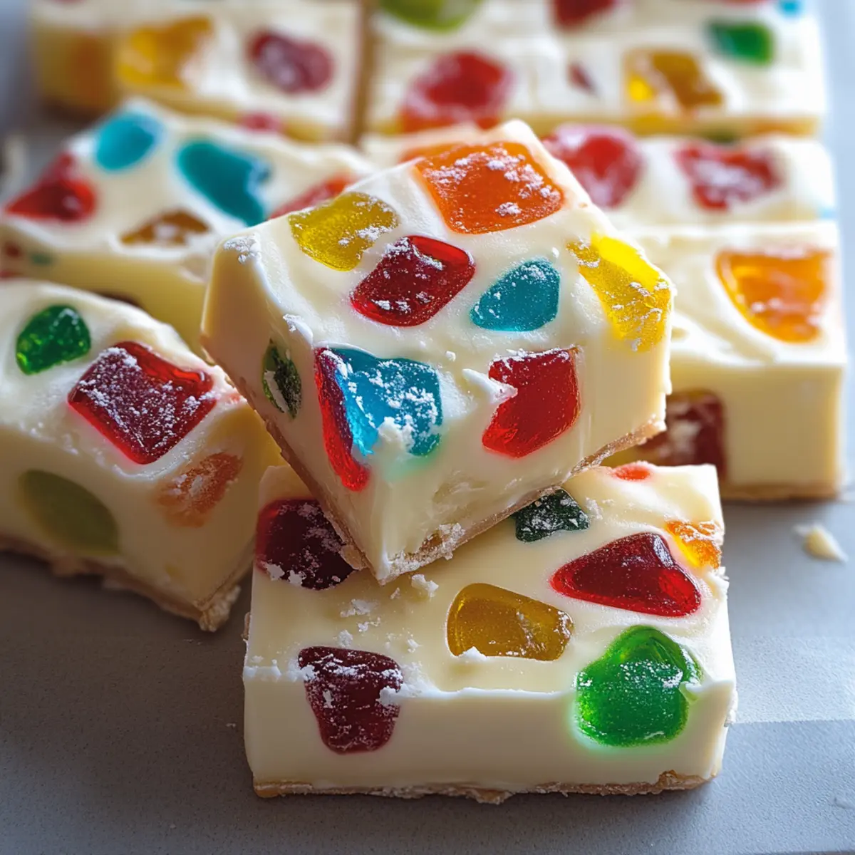 Irresistible Christmas Gumdrop Fudge for Festive Gifting