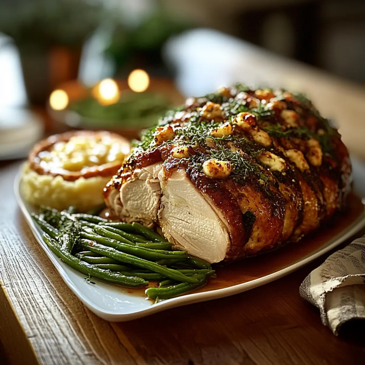 Savory American Christmas: Classic Roast Turkey & Sides
