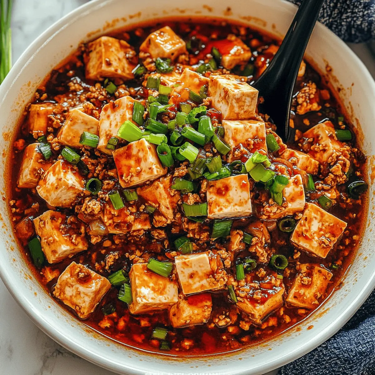 Authentic Mapo Tofu