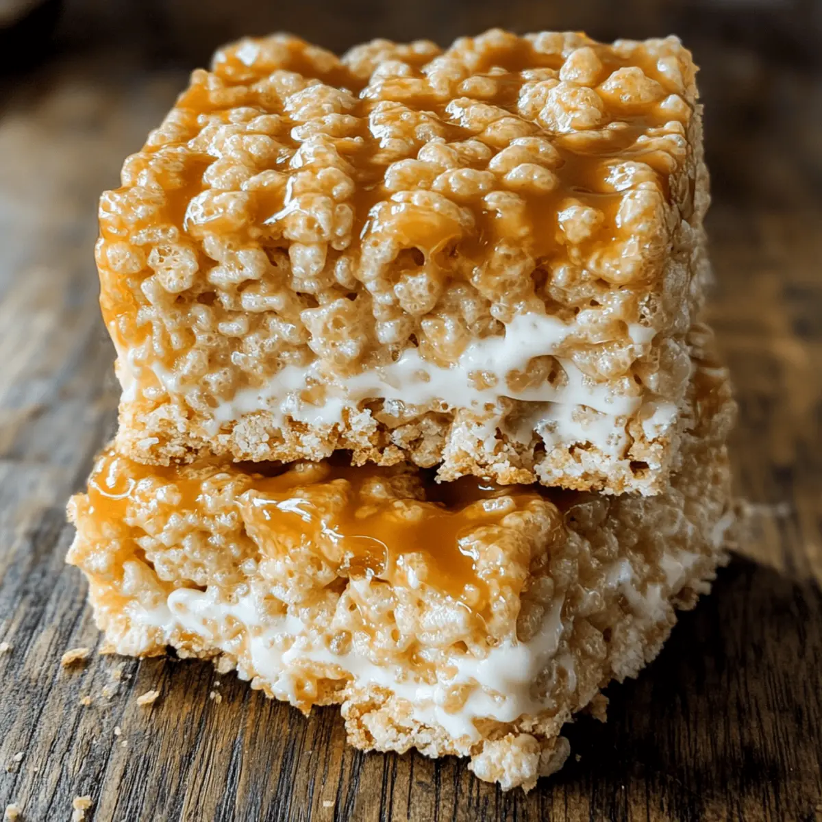 Brown Butter Dulce de Leche Rice Krispie Treats to Satisfy Cravings