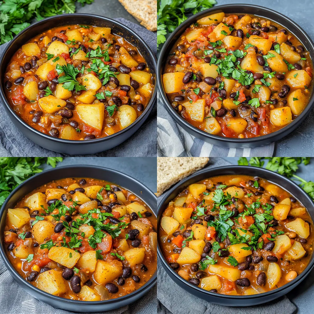 Comforting Cajun Bean and Potato Stew for Cozy Nights