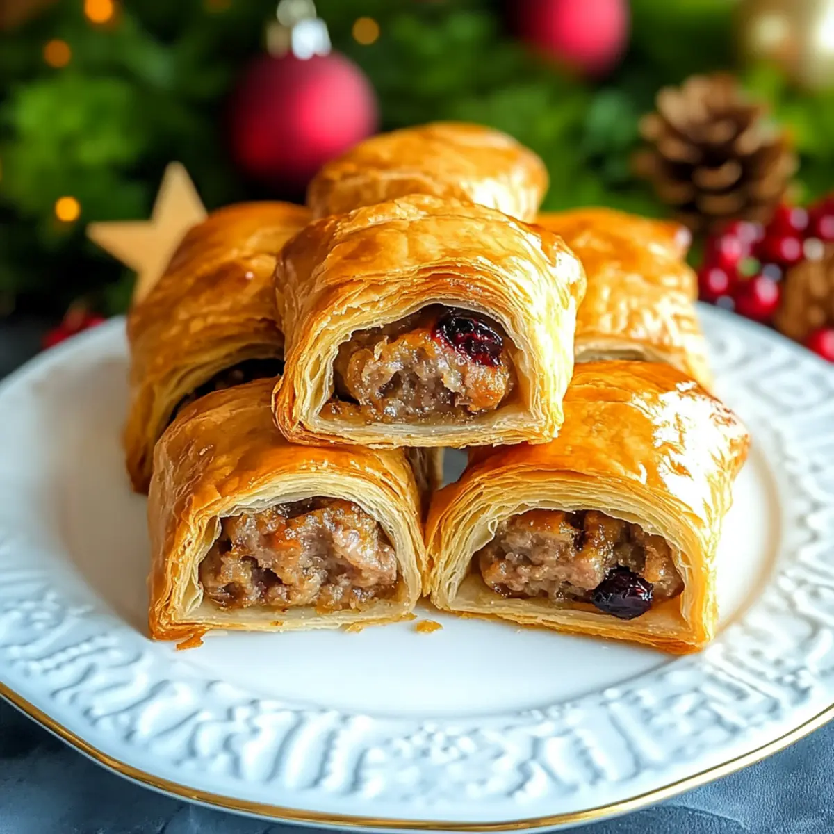 Christmas Sausage Rolls