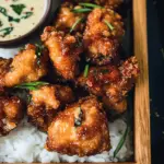 Hawaiian Fried Garlic Chicken