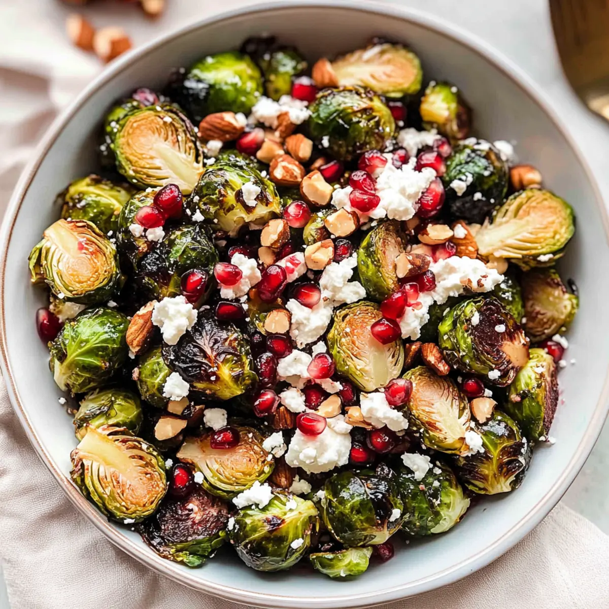 Pomegranate Brussels Sprouts