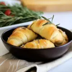Rosemary Parmesan Crescent Rolls