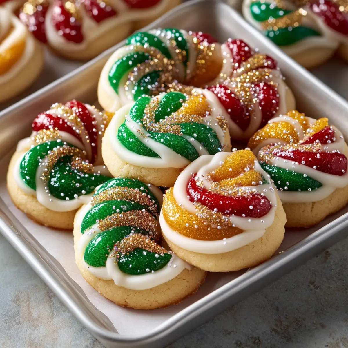 Twisted Christmas Cookies