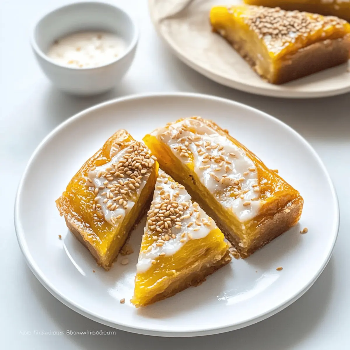 Vietnamese Steamed Banana Cake