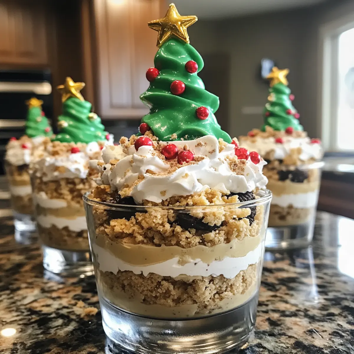 Delicious Christmas Dirt Cups for Festive Fun and Flavor