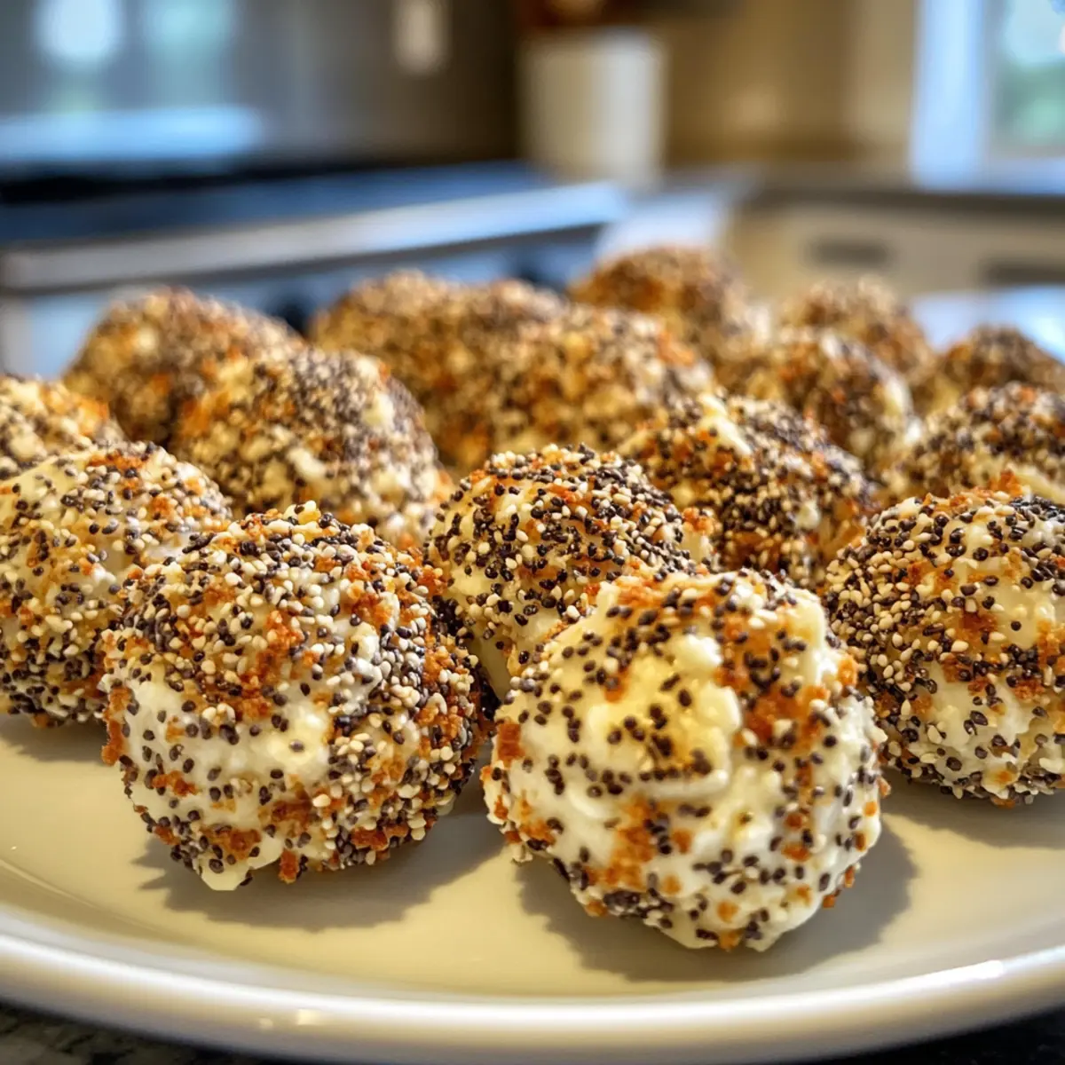 Irresistible Bagel Goat Cheese Truffles for Easy Entertaining