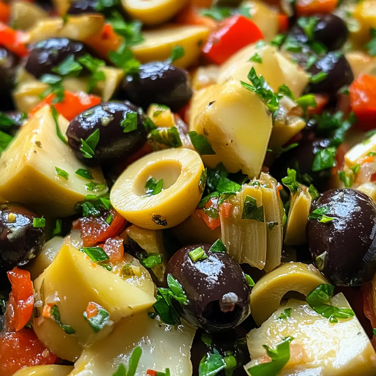 Loaded Olive Salad: A Flavor-Packed Easy Delight
