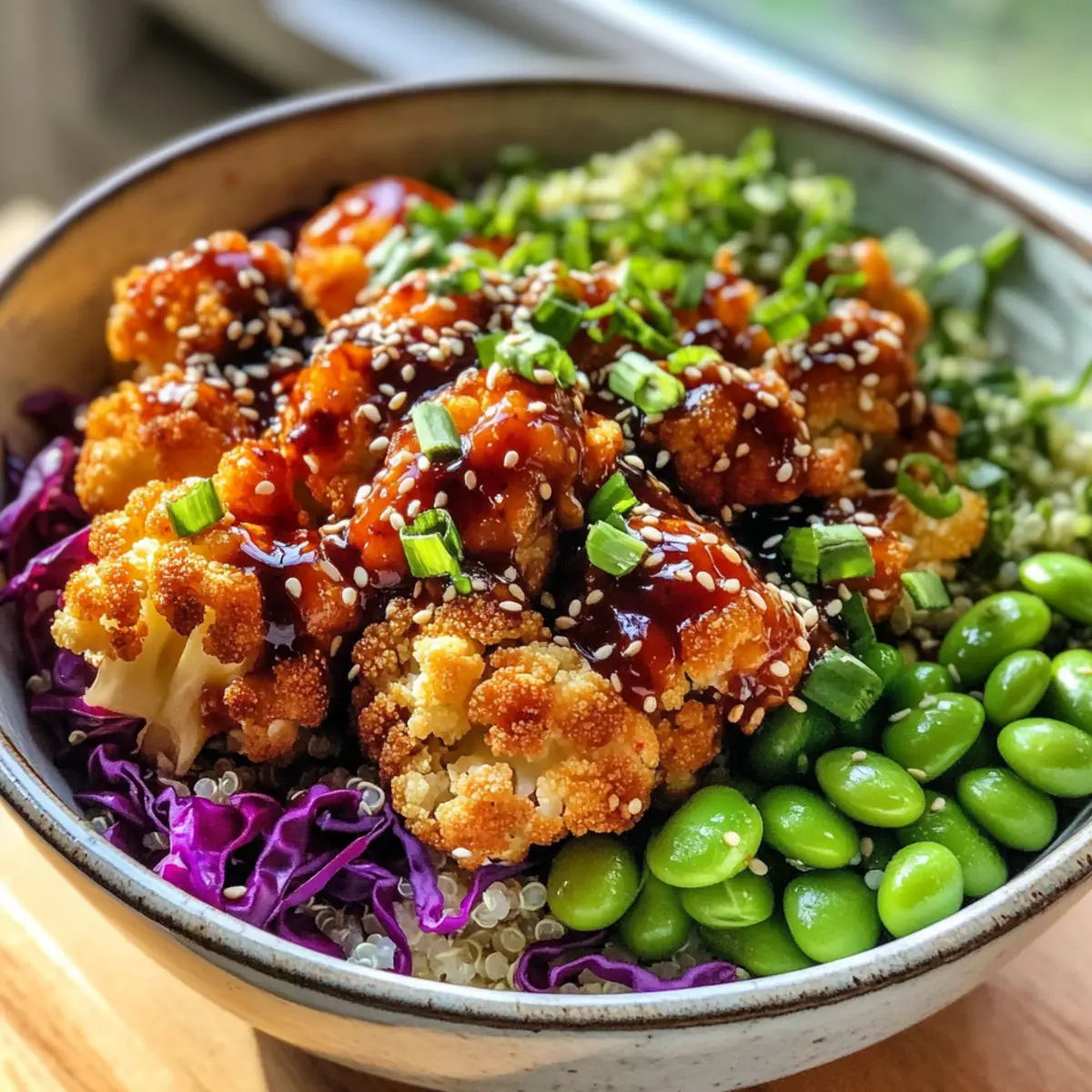 Savory Teriyaki Cauliflower Power Bowls for Easy Meal Prep