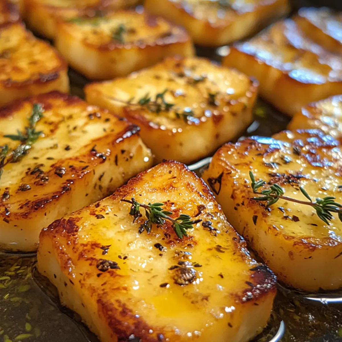 Honey Glazed Halloumi: Sweet, Savory Perfection Awaits