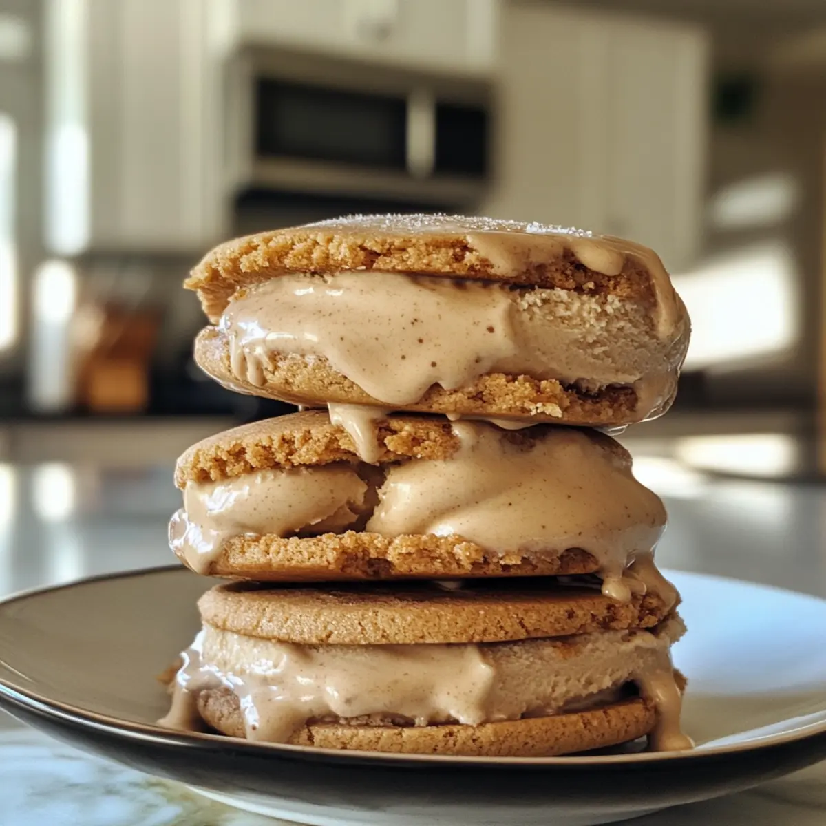Salted Brown Sugar Butterscotch Ice Cream Sandwiches Bliss