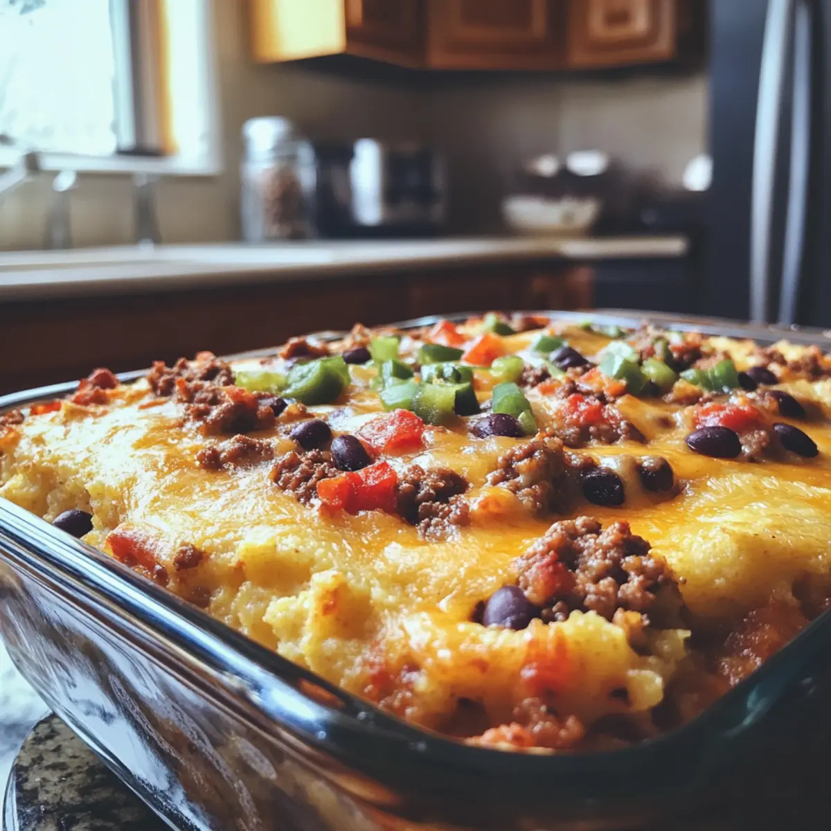 Delicious Spicy Taco Polenta Bake for Comfort Food Lovers