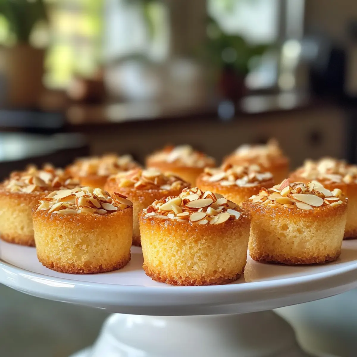 Mini French Almond Cakes That Melt in Your Mouth