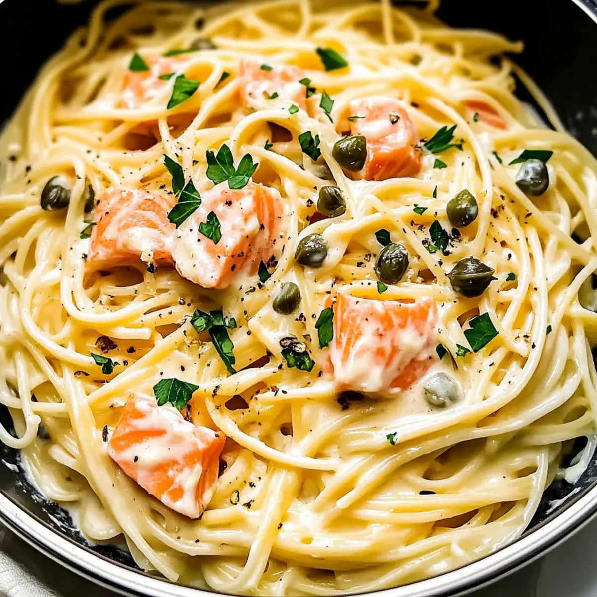 Healthier Smoked Salmon Linguine That’s Ready in 30 Minutes