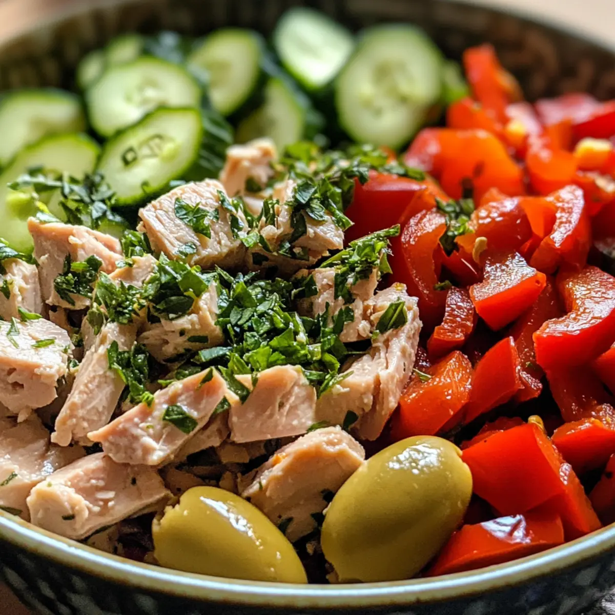 Mediterranean Tuna Salad: Quick, Healthy & Full of Flavor