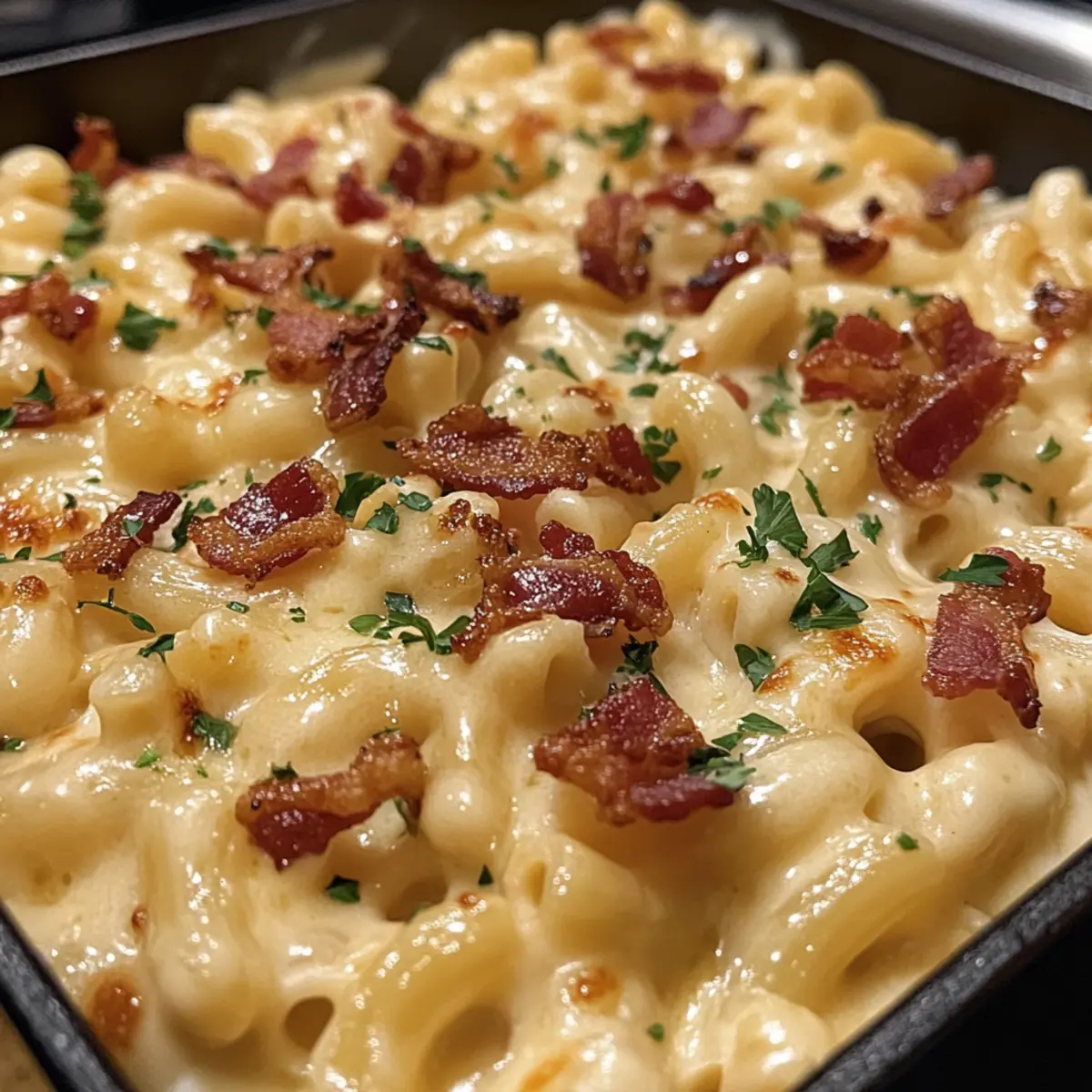 Creamy Bacon Ranch Macaroni and Cheese for Ultimate Comfort