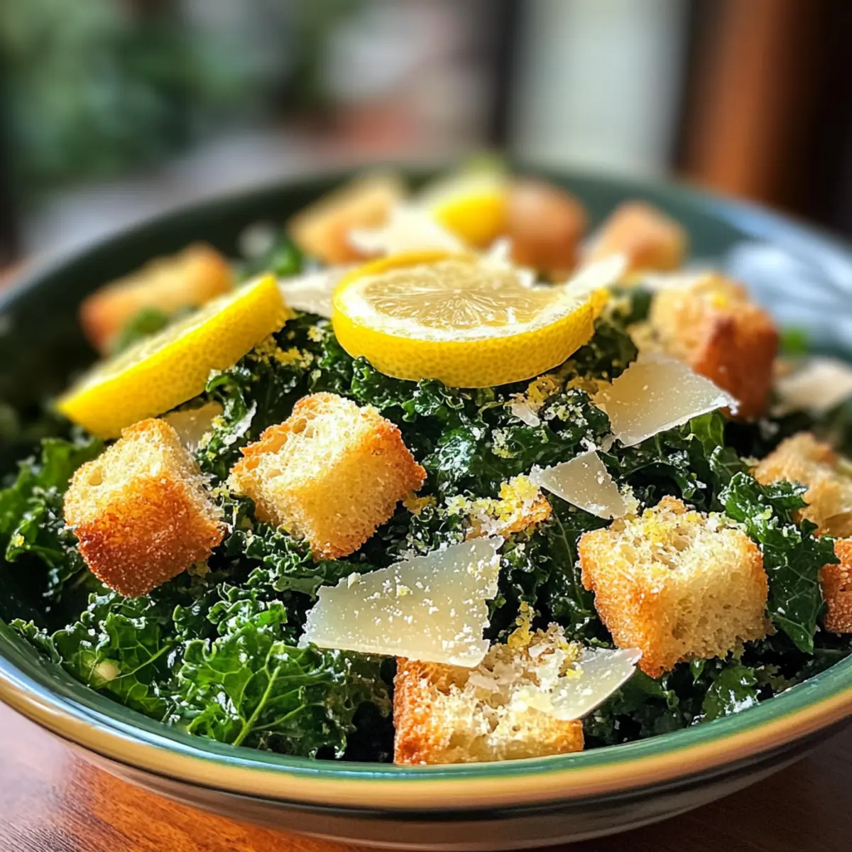 Zesty Lemon Parmesan Kale Salad in Just 15 Minutes