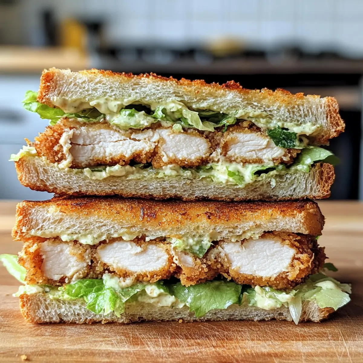 Delicious Chicken Caesar Sandwiches Ready in 30 Minutes