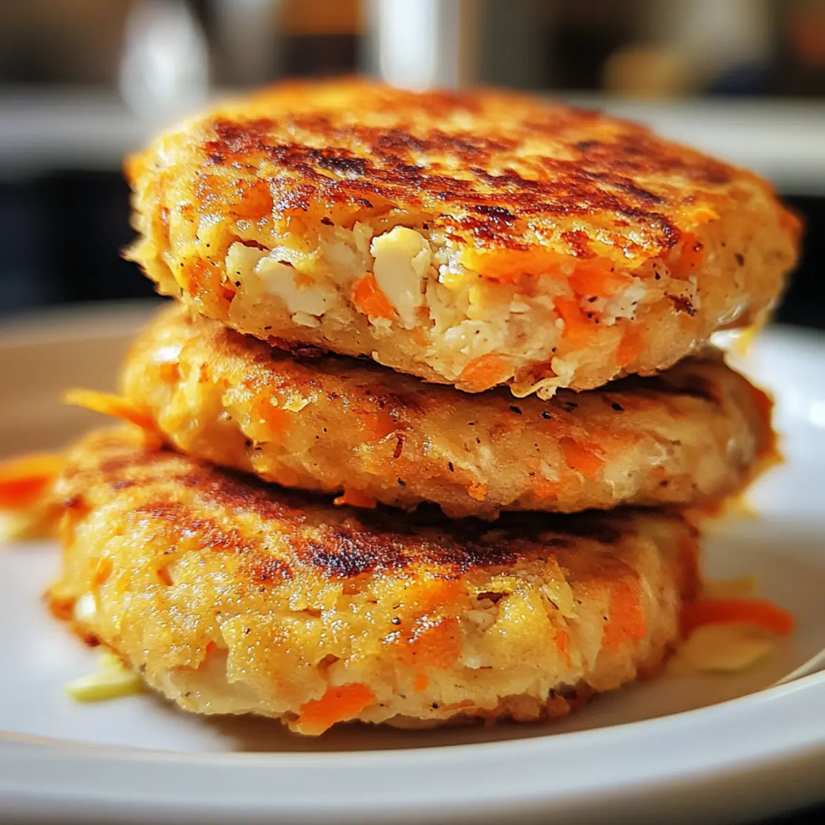 Tofu and Vegetable Patties That Crunch with Flavor