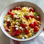 Corn, Tomato, and Feta Salad