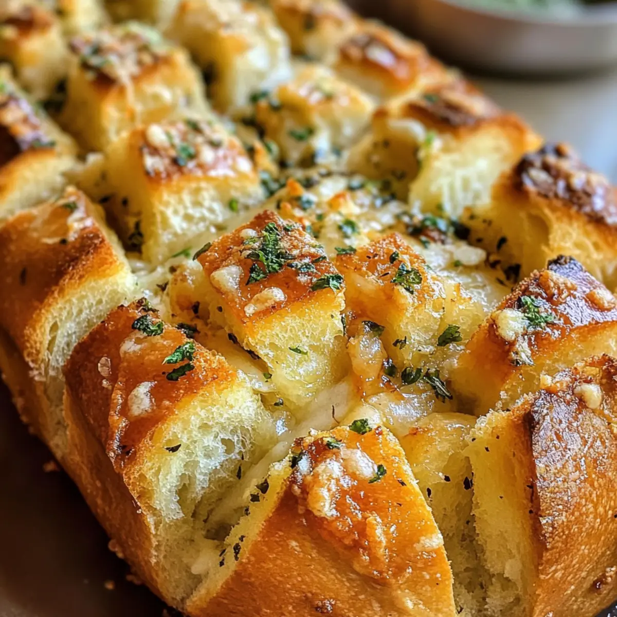 Deliciously Fluffy Vegan Garlic Pull Apart Bread Recipe