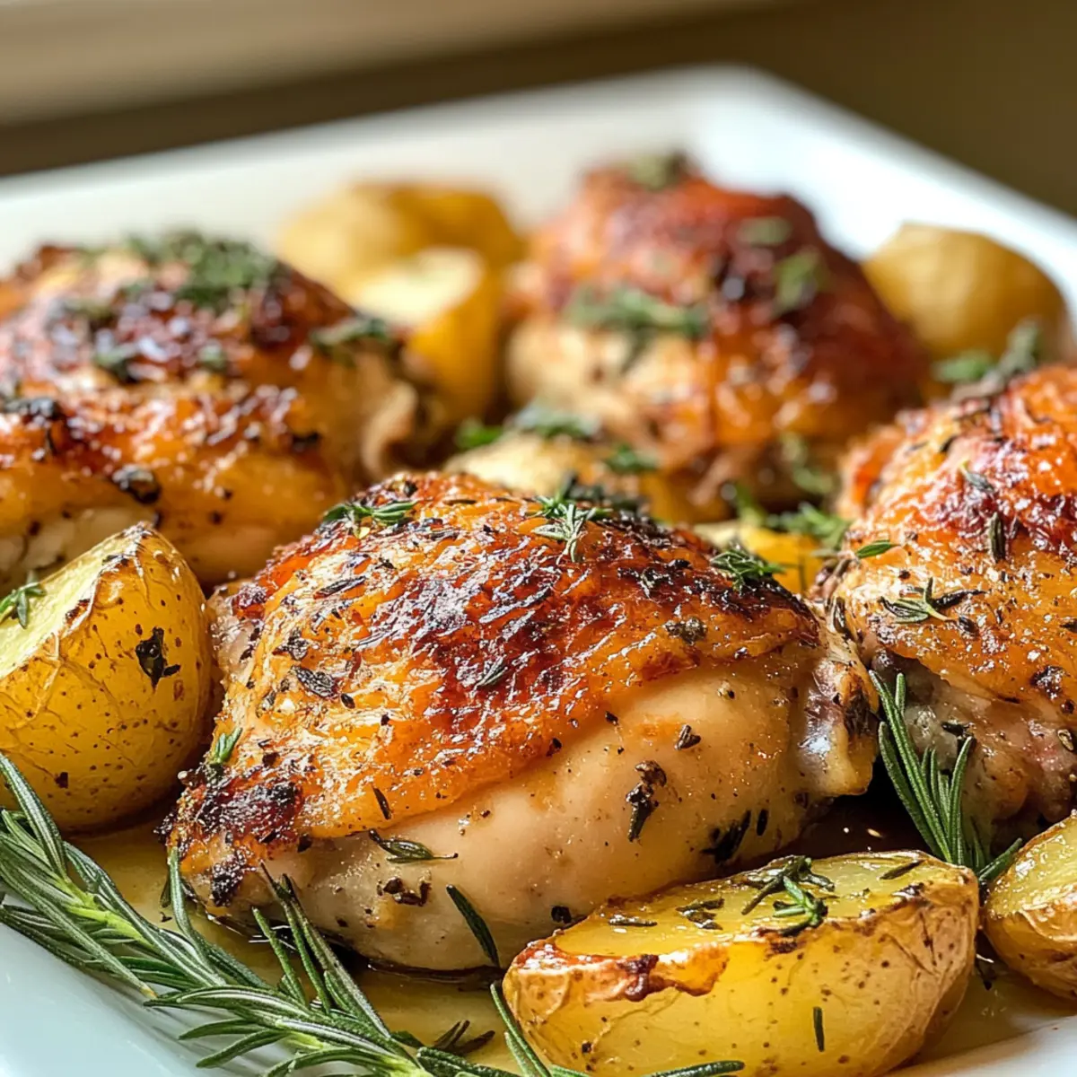 Rosemary and Thyme Chicken Thighs for Effortless Flavor
