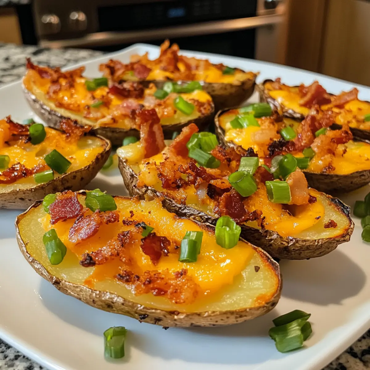 Crispy Mini Potato Skins for the Ultimate Game Day Snack