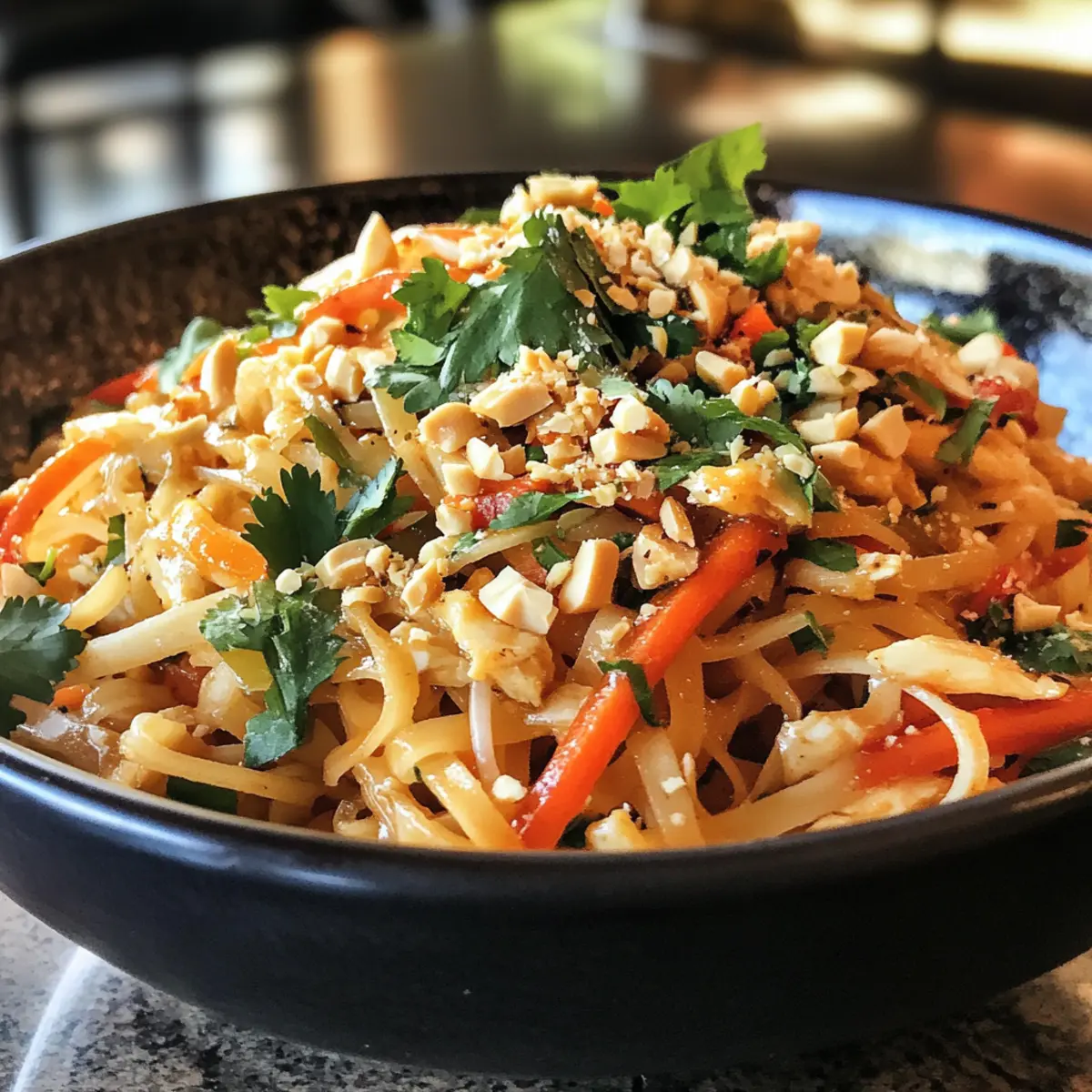 Pad Thai Cafe Salad: A Quick, Flavor-Packed Delight