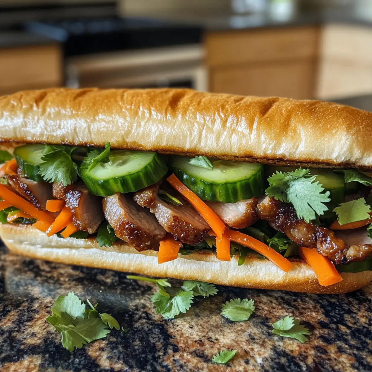 Savory Bahn Mi Sandwich: A Flavor Explosion at Home