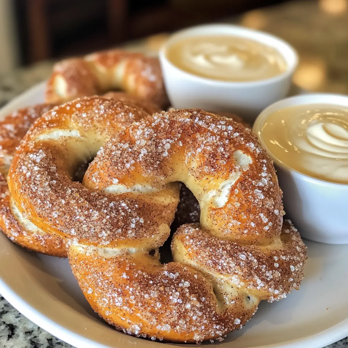 Cinnamon Crunch Soft Pretzels That Dazzle Your Taste Buds