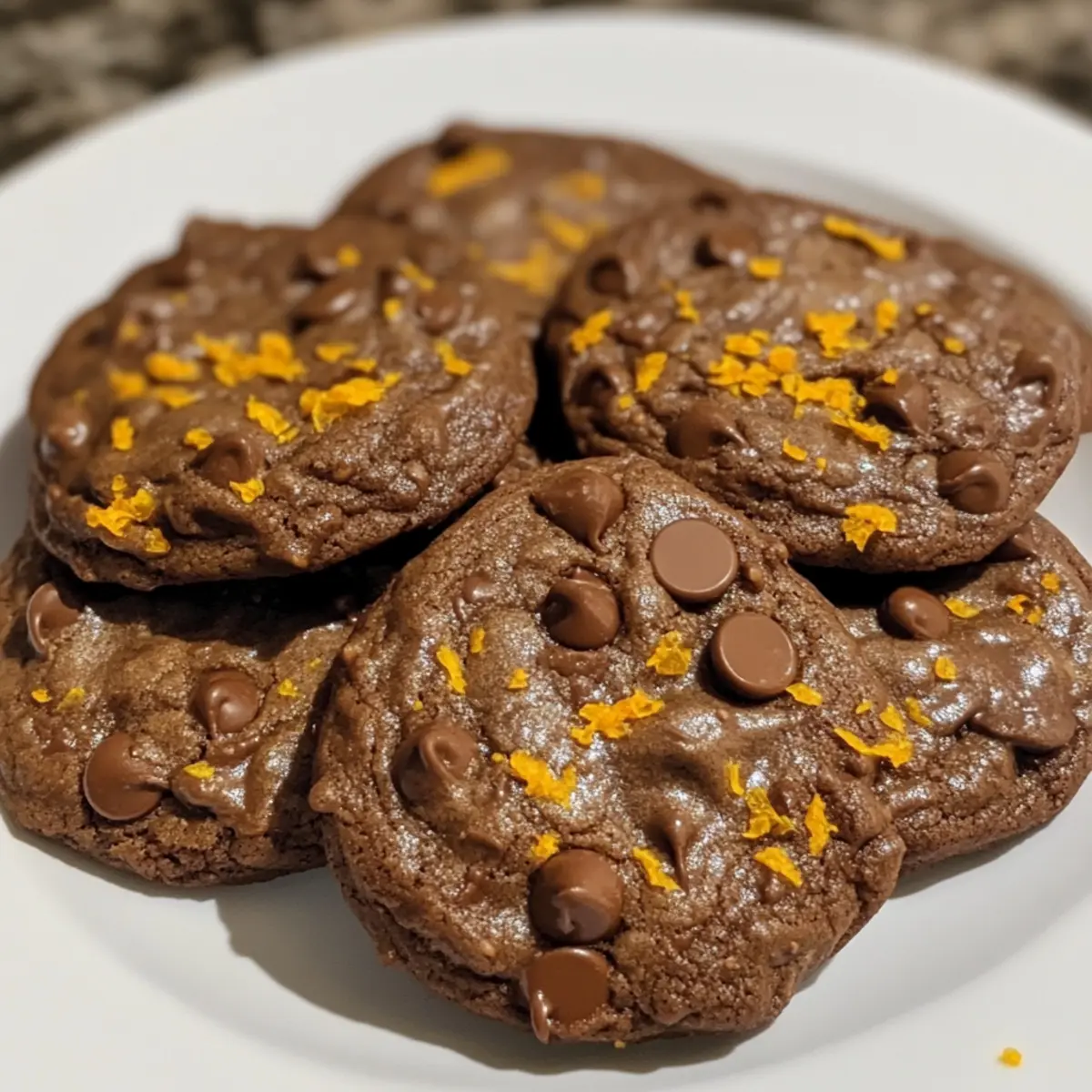 Chewy Chocolate Orange Cookies That Melt in Your Mouth