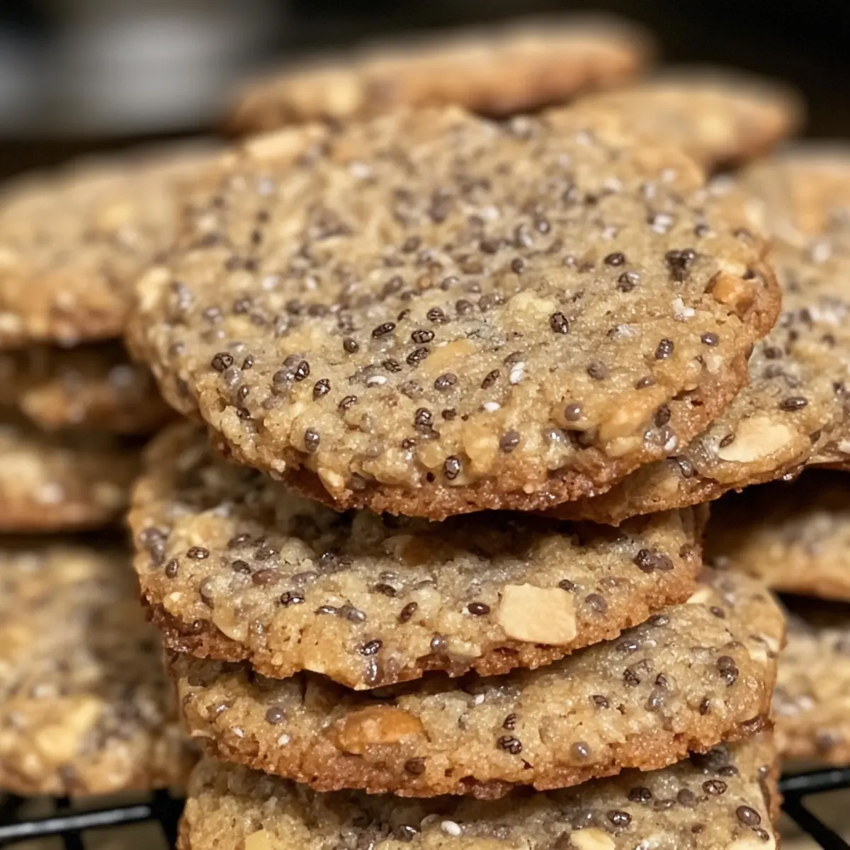 Chewy Chia Seed Cookies: Naturally Sweet and Wholesome Treats
