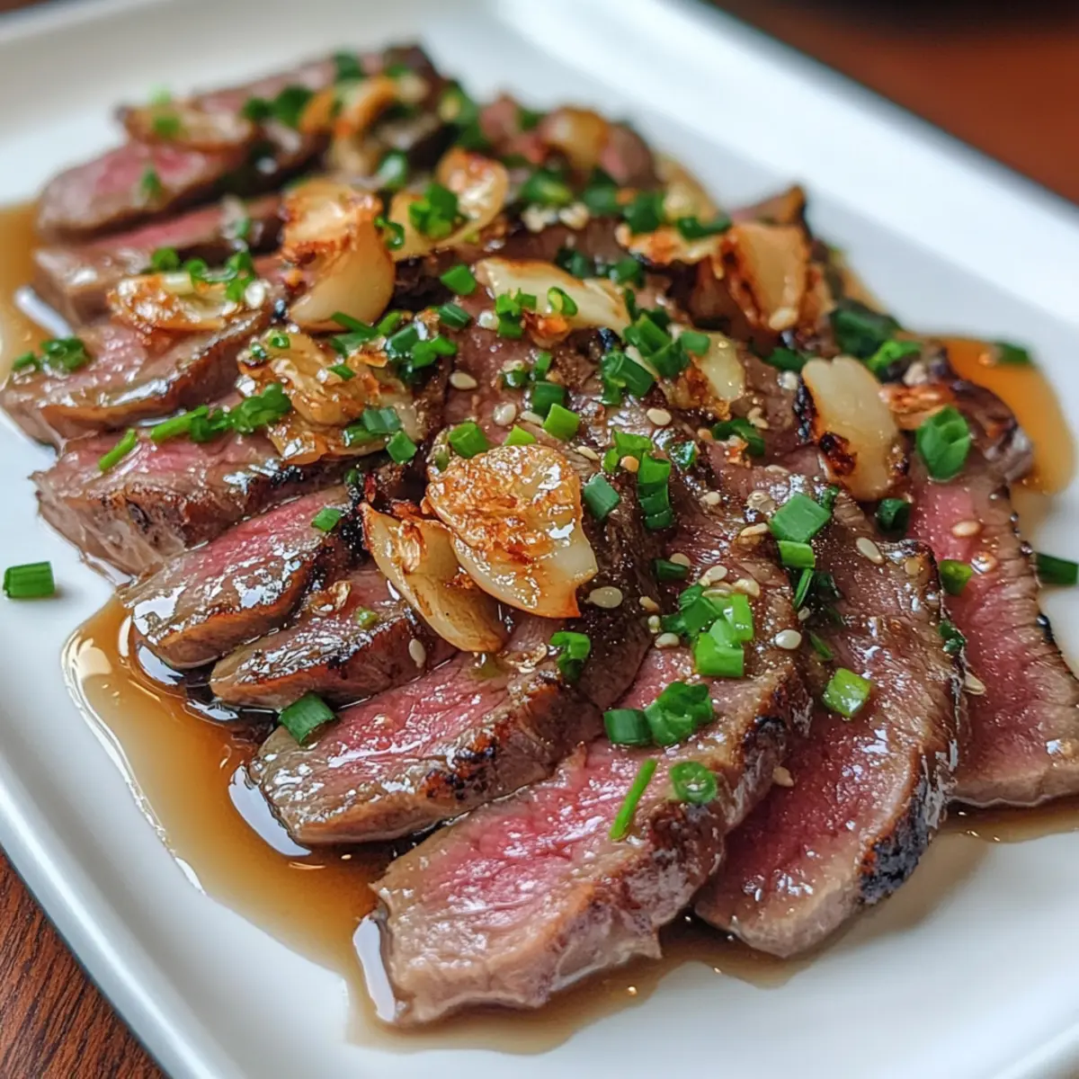 Beef Tataki with Garlic Chips & Ponzu: Elevate Your Appetizer Game
