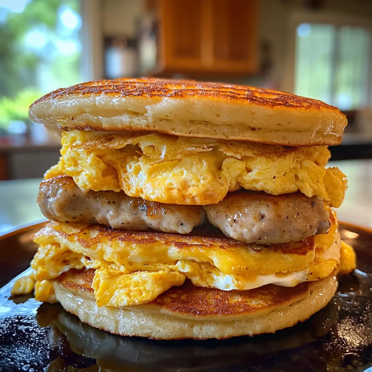 Savor Healthy Homemade McGriddles for a Guilt-Free Treat