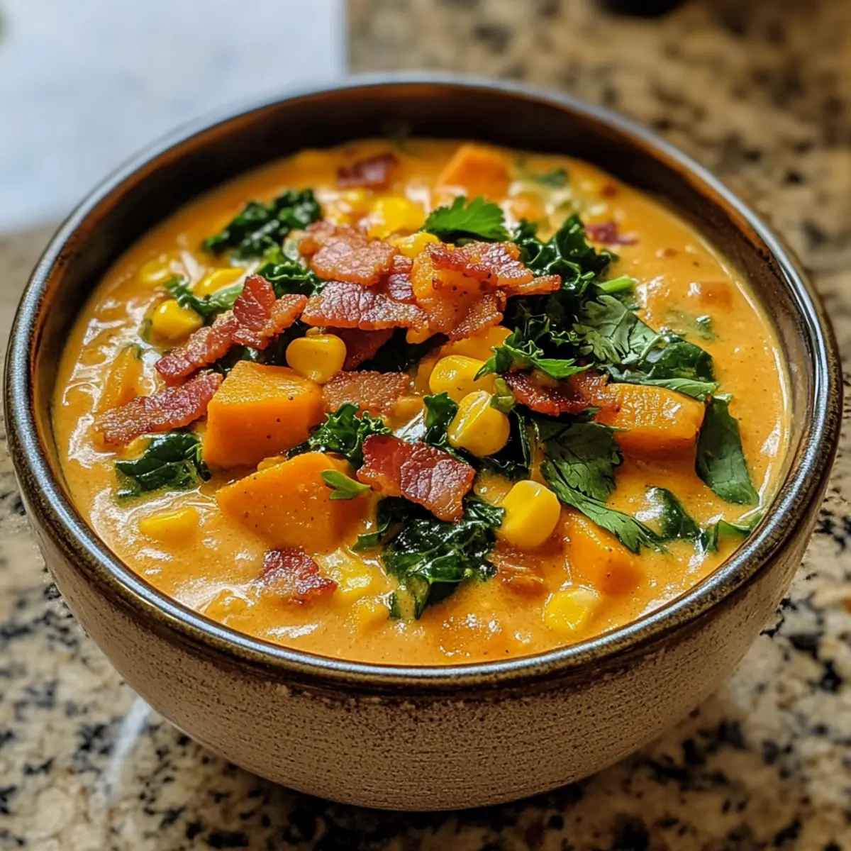 Creamy Sweet Potato Corn Chowder for Cozy Nights