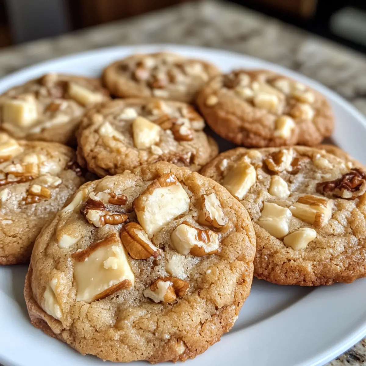 Cozy Chai White Chocolate Toffee Cookies for Fall Bliss