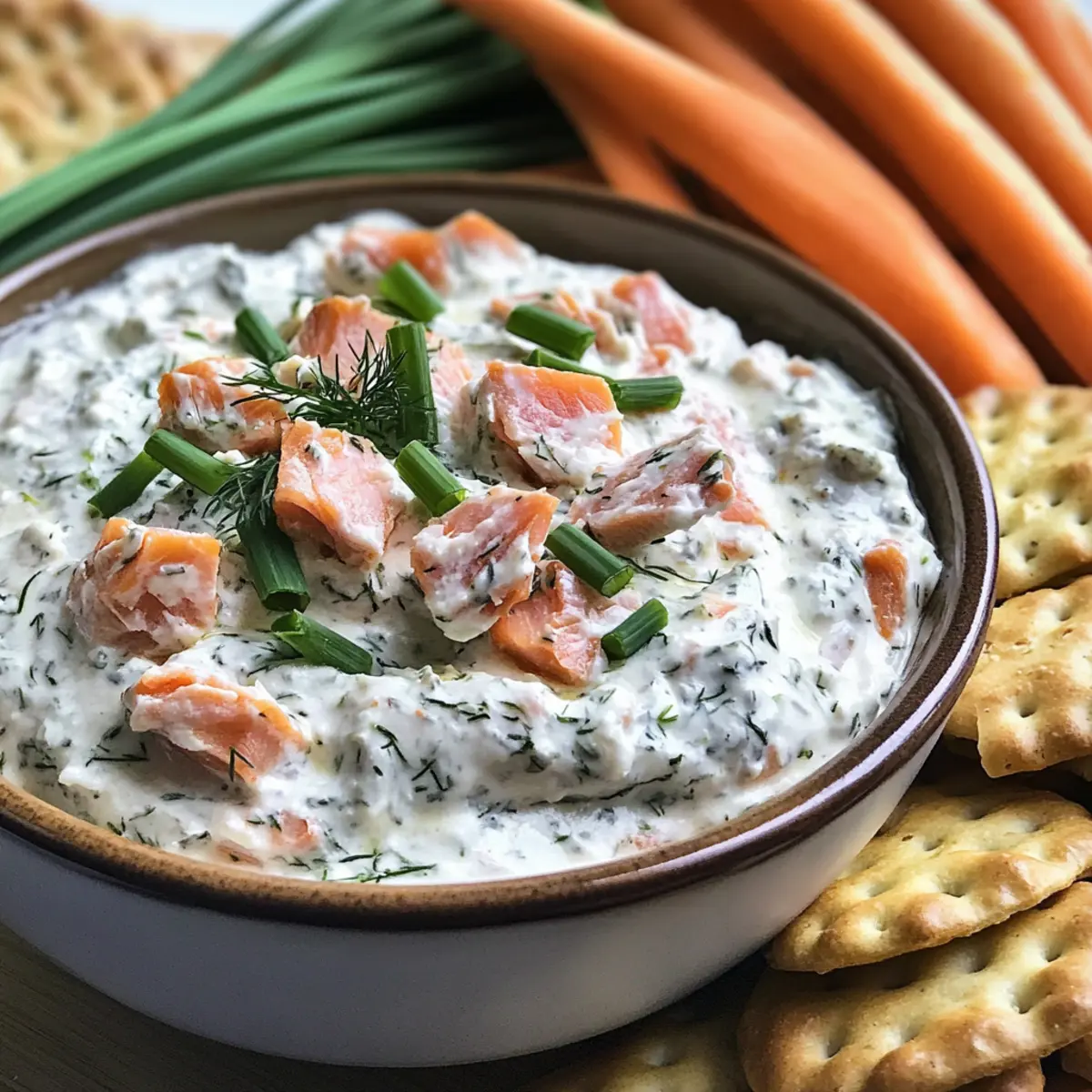 Creamy Smoked Salmon Dip for Effortless Snacking Bliss