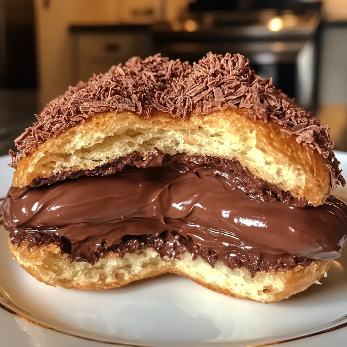 Chocolate Cream Puffs