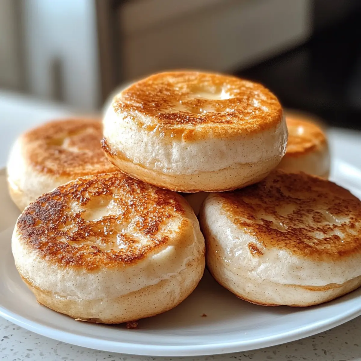 Muffins with Perfect Crannies for Irresistible Toasting Delights