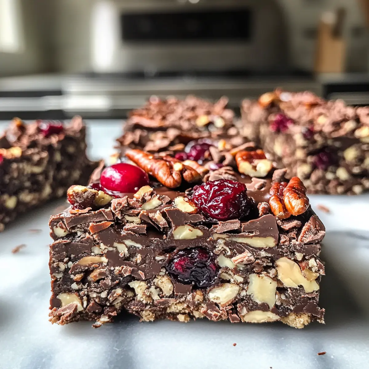 Irresistible Dark Chocolate Cranberry Magic Bars for the Holidays