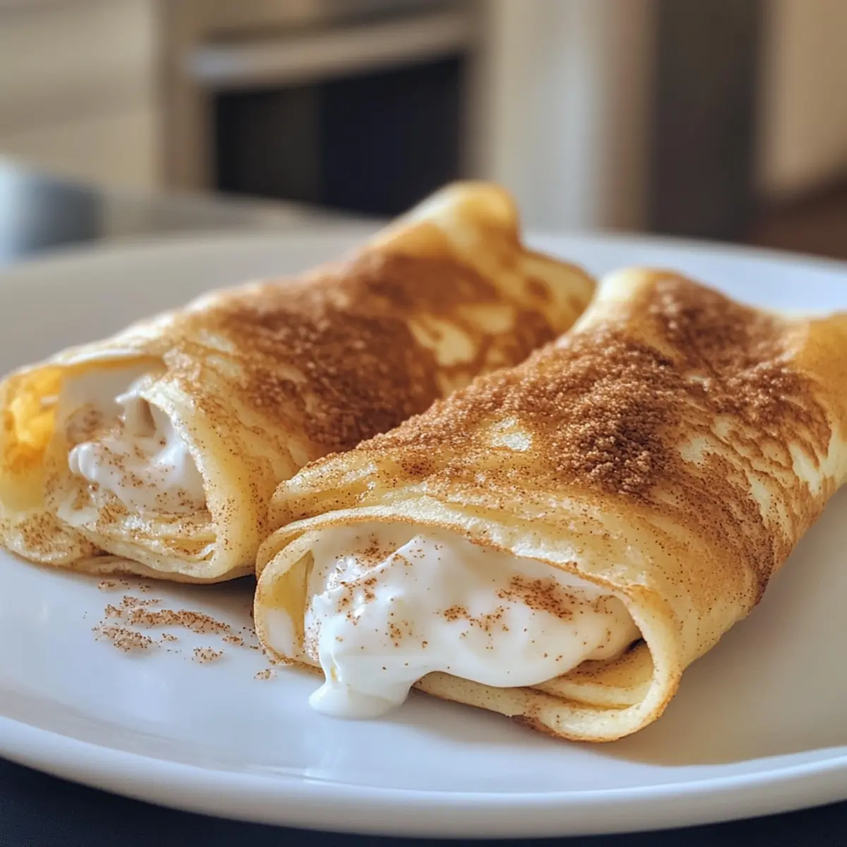Cinnamon Roll Protein Crepes: Your Healthy Breakfast Bliss